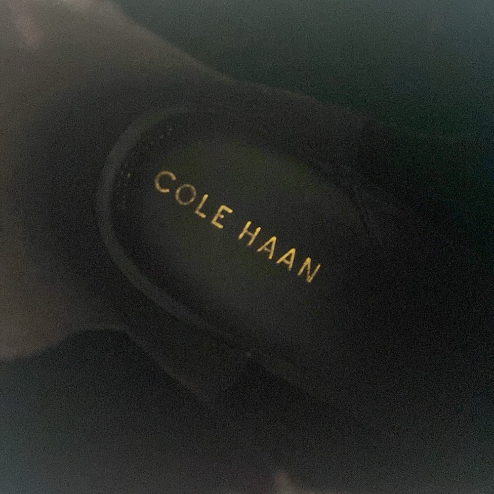 Cole Haan Taupe Suede Chelsea Ankle Boots - Picture 9 of 12